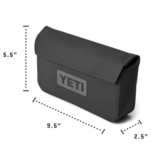 YETI Sidekick Dry 1L Gear Case, Rescue Red - color: Rescue Red, size: Sidekick 1L