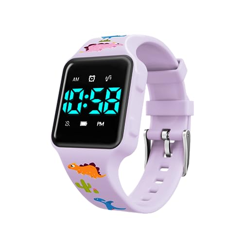 BEN NEVIS Potty Training Watch, Digital Toddler Watch with Countdown/Music/Alarm Clocks/Vibration Reminder and Waterproof, Remind Toddler to Go to The Toilet - color: 15-LightPurple-KL1