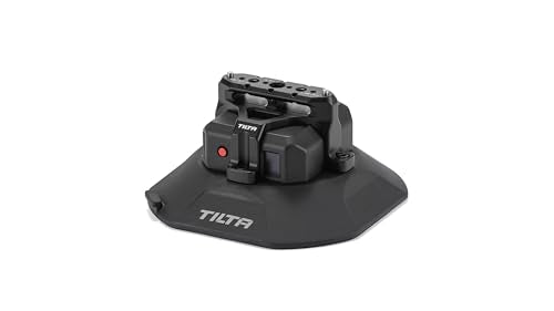 Tilta Hydra NATO 장착 브래킷이 있는 카메라 마운트용 전자 흡착 컵(11.4cm(4.5인치)) | 마크 방지 흡착 패드 | 공기 압력 모니터 | 내구성 있는 배터리 | LCD 디스플레이 - style: 11.4cm(4.5인치) 흡착 컵 + NATO 장착 브래킷