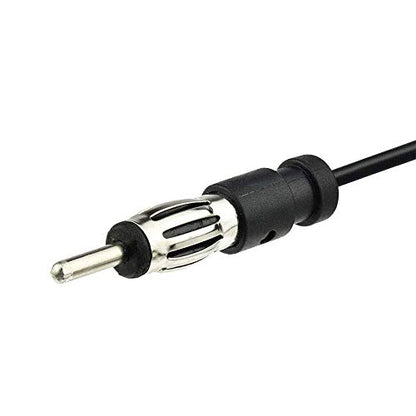 BINGFU Car FM AM Radio Antenna Extension Cable 20 feet Cord DIN Plug Connector Coaxial Cable for Vehicle Truck Car Stereo Head Unit CD Media Receiver Player - size: 20ft / 6m
