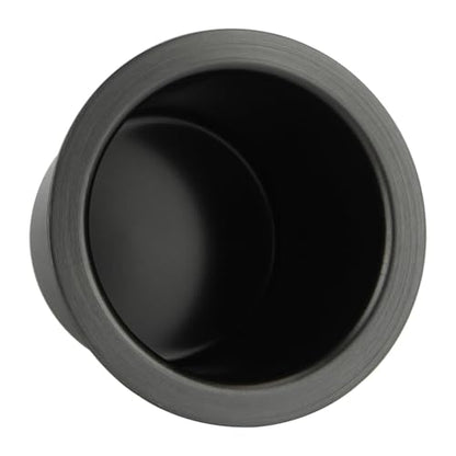4Pcs Drop-in Cup Holder,304 Stainless Steel Automotive Cup Holders,3.3inch Black Poker Table Drink Holder Dining Table Cinema Sofa Yacht Boats Cars Touring RV Car Drop-in Drink Cup Holder - size: Black,4pcs