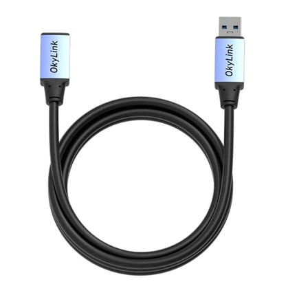 OkyLink USB 3.0/3.2 Gen 1 Extension Cable A to A, Male-Female 5Gbps 6.5ft - color: USB3.0(5Gbps), size: 6.5ft (2m)