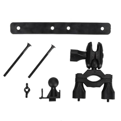 Car Rearview Mirror Dash Cam Holder Universal Fit Metal/Plastic Mount 360° Rotating Bracket for Driving Recorder(Plastic Nut) - style: Plastic Nut