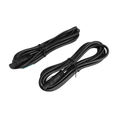 for Monitor and Backup Reverse Rear View Parking Camera Video Cable Extension Backup Camera 6Pin Female Video Cable 1.8m/5.91ft Black Plastic,Metal - size: 1.8m/5.91ft, style: 6Pin