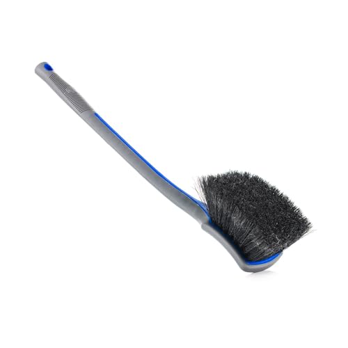 Detail Factory - Fender Well Brush - Ergonomic ProGrip Handle, Stiff Synthetic Bristles, Ergonomic Design, Clean Your Wheel Wells with Ease - Avalanche - color: Avalanche