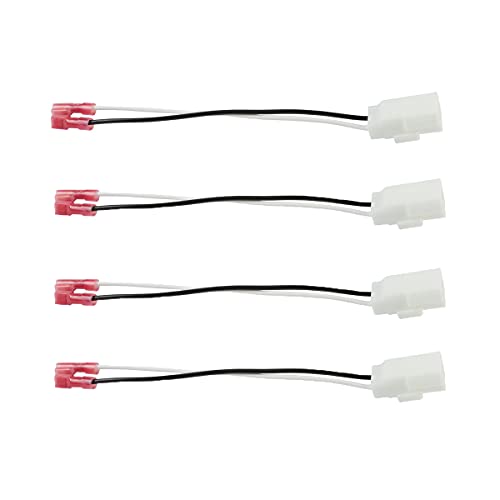 4 Pack Speaker Harness 72-6514 Door Speaker Replacement Wire Harness - style: 72-6514