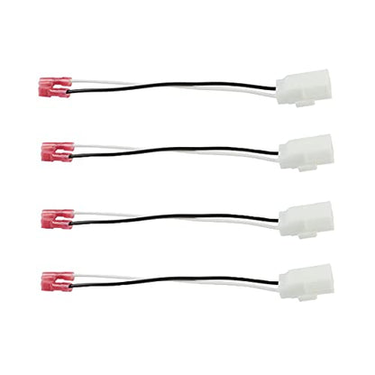 4 Pack Speaker Harness 72-6514 Door Speaker Replacement Wire Harness - style: 72-6514
