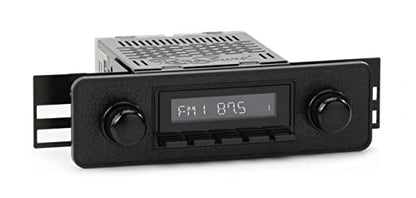 RetroRadio Compatible with 1971-80 Volkswagen Super Beetle Features Include Bluetooth, AUX, AM/FM LAB-M1-402-36P-96PVW1