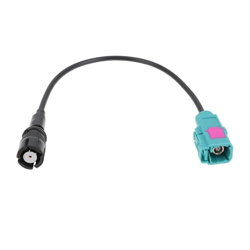 ECSiNG FAKRA Female to RAKU2 Female Car Antenna Adapter, 15 cm Stereo Radio Cable Extension, Compatible with HC97 Raku II Roof Aerial Navigation - size: RAKU2 Female