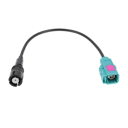 ECSiNG FAKRA Female to RAKU2 Female Car Antenna Adapter, 15 cm Stereo Radio Cable Extension, Compatible with HC97 Raku II Roof Aerial Navigation - size: RAKU2 Female
