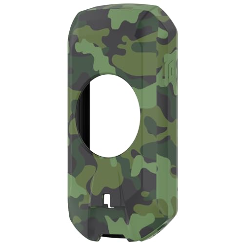 Portable Electronic Device Cover for Garmin Edge 1050, Silicone Protective Case with Anti-Slip Design (Camouflag Green) - color: Camouflag Green