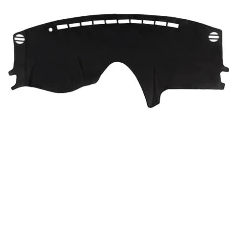 Dashboard Cover Suitable for Toyota Sienna 2004-2010 Car Dashboard Cover Sun Visor Mat Non-Slip Polyester Dashboard Accessories (Black) - size: 2004-2010 For Toyota Sienna