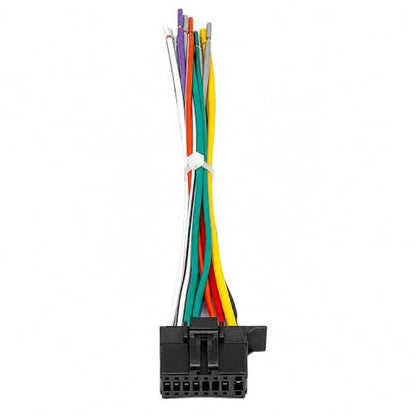 SCREENTRONICS Car Stereo Wire Harness Compatible Replacement for Pioneer MVH-291BT MVH-S21BT MVH-S301BT MVH-S310BT MVH-S320BT MVH-X390BT FH-S520BT FH-X70BT FH-X720BT FH-X830BHS DXT-X4869BT Radio