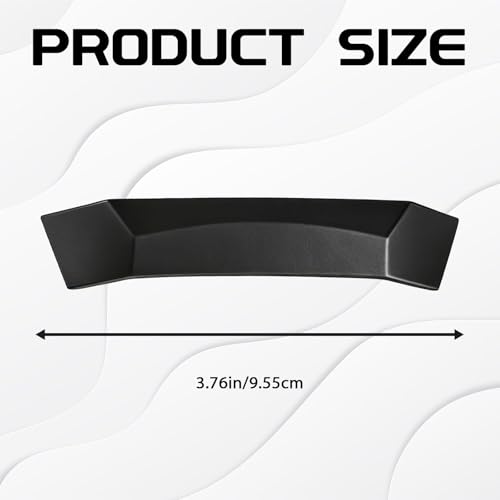 Upgraded Backup Camera Rain Shield for Cars, Silicone Rear View Covers, Wider Longer Design Blocks Water Drops, Clear Reverse Image Guard, Self Adhesive Vehicle Exterior Accessories (Black) - color: Black