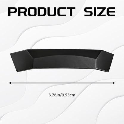 Upgraded Backup Camera Rain Shield for Cars, Silicone Rear View Covers, Wider Longer Design Blocks Water Drops, Clear Reverse Image Guard, Self Adhesive Vehicle Exterior Accessories (Black) - color: Black
