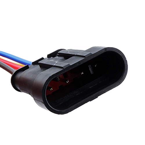 MUYI 4Pin Way 18AWG Waterproof Electrical Connector Wire Connectors-5 Kit - style: 4pin (5sets)