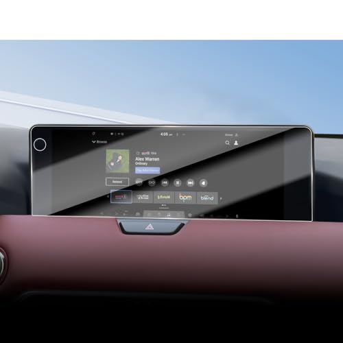 HD for Mazda 2026 CX-90/CX-70 3.3 Turbo Preferred/Select/Premium Plus 12.3 Inch Touch Screen Protector Tempered Glass for 2024 2025 2026 CX-90/CX-70 PHEV Protective Film Accessories 9H Anti-Scratch - color: For 24-26 CX-70/CX-90 12.3 Inch HD