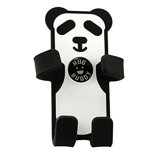 Alpena Hug Buddy Air Vent Universal Car Cell Phone Holder, Adjustable, Mount Compatible with iPhone, Samsung Galaxy, LG, Google, Nexus 5X, and Most Smartphones, Bamboo the Panda - color: Bamboo The Panda