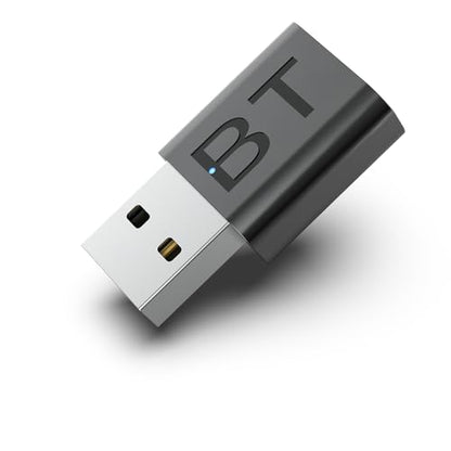 Mini 2-in-1 USB Bluetooth Receiver,5.4 Wireless Audio Adapter 3.5mm Car Kit Music Receiver for Home/Car Stereo Sound System, Bluetooth Adapter(Aux in) with 3.5mm Cable