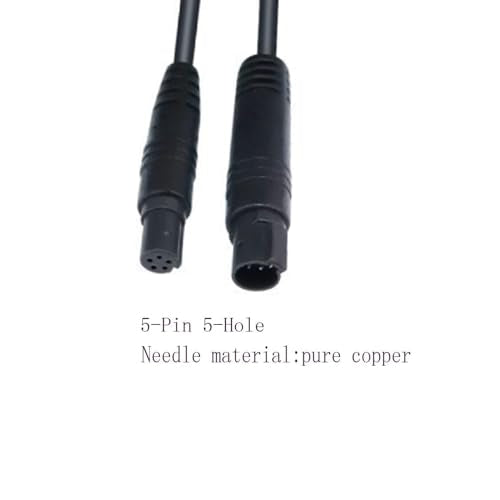 3FT/1M 5 Pin Male to Female Reversing Camera Extension Cable for Car Pickup Truck SUV Driving Recorder Backup Camera