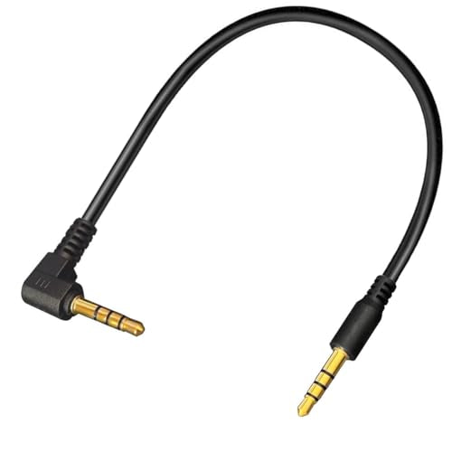 17mm tip 1/8" Right Angle Male to Male Stereo Jack Plug Connector(15cm) - style: 90Deg To Male