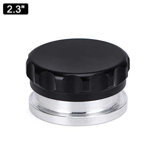 PTNHZ OD 2.3"/58.5mm Aluminum Alloy Weld Billet On Filler Neck Cap Oil Fuel Water Tank Black - size: 2.3"