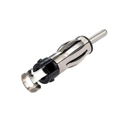 3PCS DIN Plug Crimp Connector Straight Adapter FM/AM Car Radio Antenna Connection DIN Plug Lantern Adapter for Cable RG58 FM/AM Digital Radio - size: Connector 1
