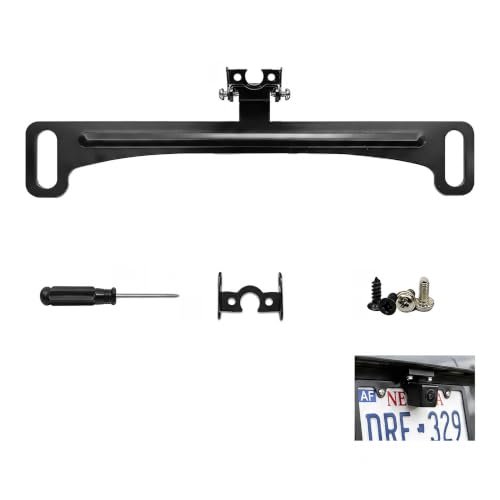 License Plate Camera Mount, Backup Camera Bracket for US Plates