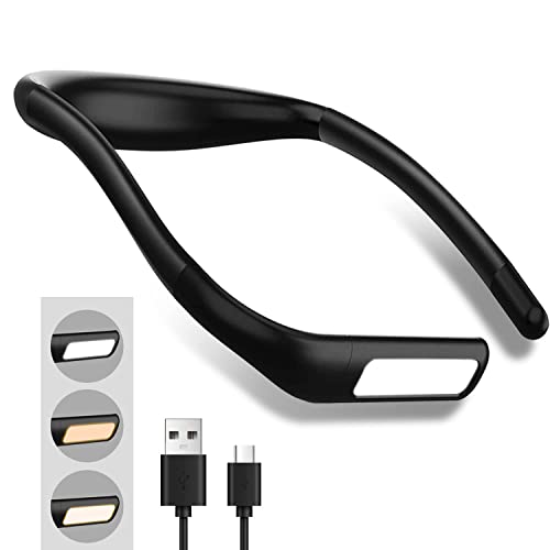 Neck Reading Light for Bed Adjustable: Bendable Arms 2-Pack Black - color: Black, size: 2-Pack