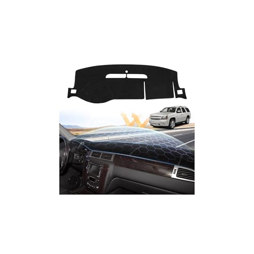 Sunsdrew Dash Cover for 2007-2014 Chevrolet Suburban/Tahoe&GMC Yukon - size: 07-14 Tahoe Dash Cover