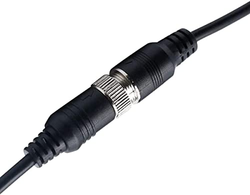 Backup Camera Extension Cable, Car Video 4Pin Aviation Extension Cable, for CCTV Rearview Camera Car Truck Trailer Camper Bus Motorhome Vehicle Backup Monitor Waterproof Shockproof System 3FT/1M - size: 3FT/1M