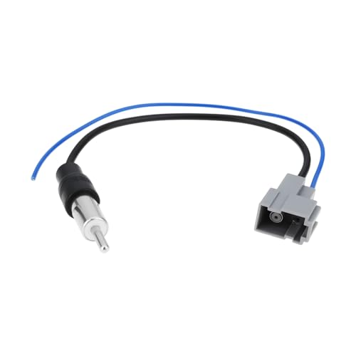 ECSiNG 1x Car Radio Antenna Adapter Cable 24 cm Compatible with Honda Civic 2012 CR-V Accord 2014 City AM FM