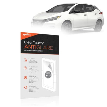 BoxWave Screen Protector Compatible with Nissan 2024 Leaf Dashboard Display (7 in) - ClearTouch Anti-Glare (2-Pack), Anti-Fingerprint Matte Film Skin