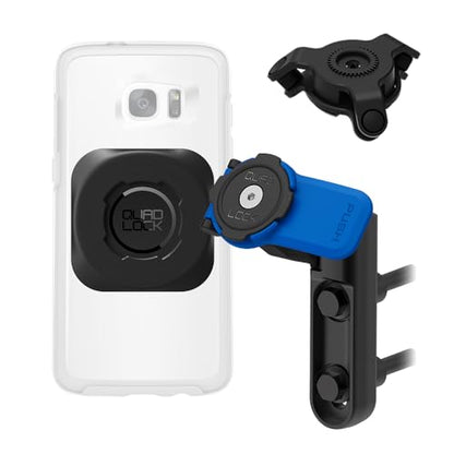 Quad Lock Brake Clutch Motorcycle Phone Mount Kit with Vibration Dampener and MAG Universal Adaptor - size: Brake Clutch Mount