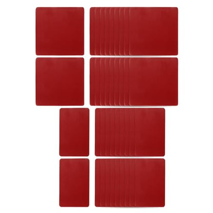 40 Pcs Double Sided Adhesive Pads, 2.36" x 1.57" / 2.36" x 2.36" Dash Cam Sticky Pads Self-Adhesive Square Mounting Foam Tape Waterproof & Heat Resistant for Car Walls, Red - size: 2.36" x 1.57" / 2.36" x 2.36"