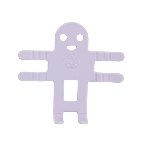 Hug Buddy Air Vent Universal Car Cell Phone Holder, Adjustable, Mount Compatible with iPhone, Samsung Galaxy, LG, Google, Nexus 5X, and Most Smartphones, Lovely Lavender - color: Lovely Lavender