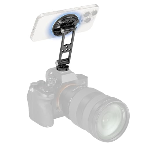 SMALLRIG Magnetic Metal Phone Mount with Cold Shoe Mount - 5156 - size: Phone Tripod Holder