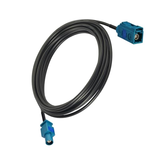 Superbat Fakra Z Cable Extension 10ft, Coaxial Male to Female GPS Antenna Cable Cord for Car Stereo Radio, Sirius XM, DAB, Backup Reverse Camera