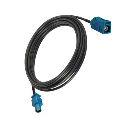 Superbat Fakra Z Cable Extension 10ft, Coaxial Male to Female GPS Antenna Cable Cord for Car Stereo Radio, Sirius XM, DAB, Backup Reverse Camera