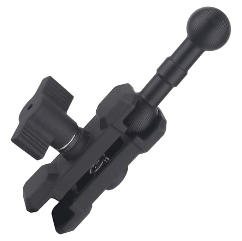 17mm Ball Mount Extension Adapter, 360° Rotation Extension Rod for Jeep Car Air Vent Dashboard 17mm Phone Holder, Compatible with Garmin GPS Mount, Aluminum
