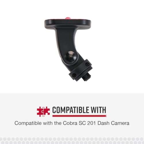 Cobra Dash Camera Adhesive Windshield Mount - style: SC 201 Adhesive Mount