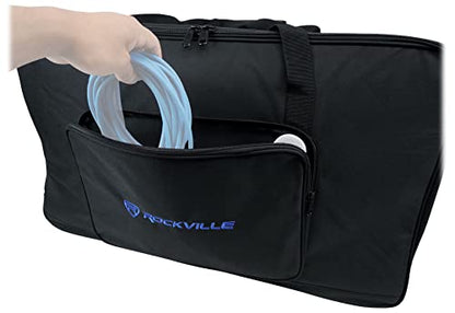 Rockville TB15 Padded Speaker Bag Carry Case For 15" DJ PA Speakers+Stand - style: 15 - Inches