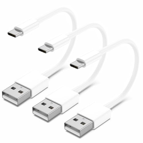 6inch USB A to USB C Fast Charging Cord Short, 3Pack for iPhone 17/ 16/ 15 - size: 0.5 Foot