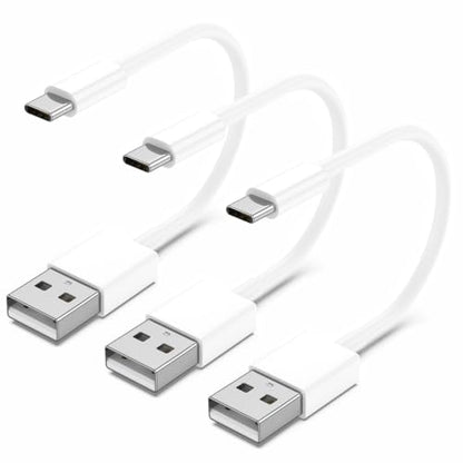 6inch USB A to USB C Fast Charging Cord Short, 3Pack for iPhone 17/ 16/ 15 - size: 0.5 Foot