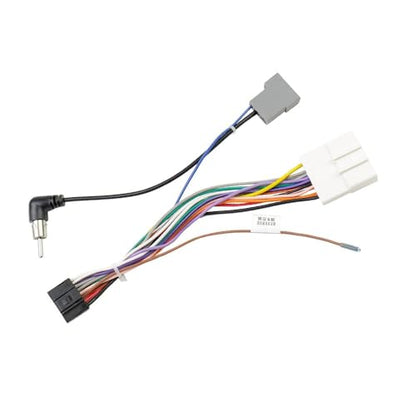 16 Pin Car Radio Stereo Power Harness Loom Wire for Nissan Altima Juke Teana Sunny Subaru Forester Adapter w/Radio Antenna Adapter for Aftermarket Android Radio GPS NAVI