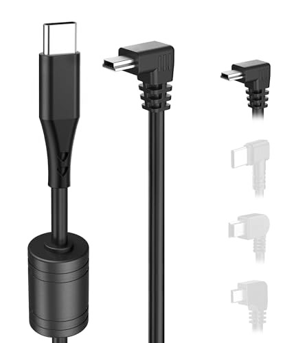 Charger Cable for Garmin GPS,(15Ft 18AWG) USB C to Mini USB Charging Cord - size: Mini-Downward, style: 15Ft