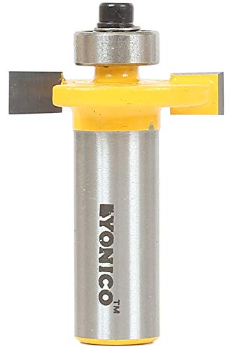 YONICO Slot Cutter Router Bit 1/4-Inch Height X 3/8-Inch Depth 1/2-Inch Shank 14184 - style: 1/4" Height - 3/8" Depth - 1/2" Shank