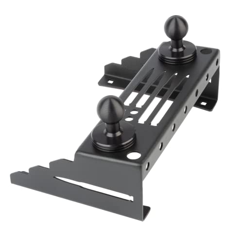 Bulletpoint Metal Dash Mount Phone Holder Compatible with 2015-2020 Ford F150 & 2017-2022 F250/F350 Super Duty - Dual 20mm Ball Dash F150 Phone Mount (Spring-Loaded) - style: Spring-Loaded