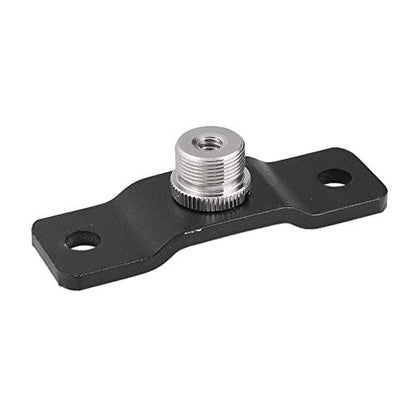 CAMVATE 5/8'' Male to 1/4'' Female with Pedestal for Microphone Adapter (Pack of 2) - size: 1.18 in x 3.15 in x 0.87 in (Pack of 2)