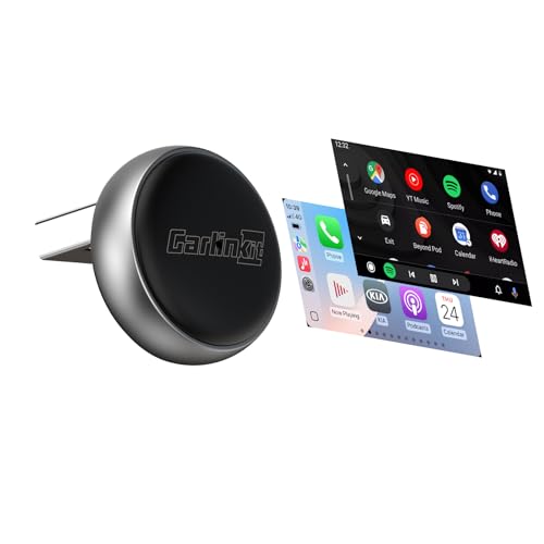 Carlinkit Mini Ultra 3(Mini Design) Wireless CarPlay & Android Auto Adapter - color: Black